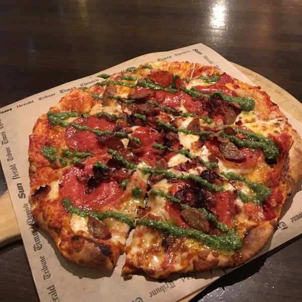 Darn good pizza! Better than blaze and pieology!