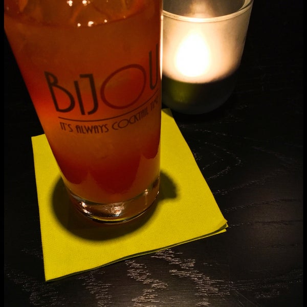Photo taken at Bijou Cocktail Bar by Bert R. on 4/2/2016
