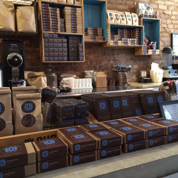 Photo taken at Nunu Chocolates by Sara on 2/9/2015