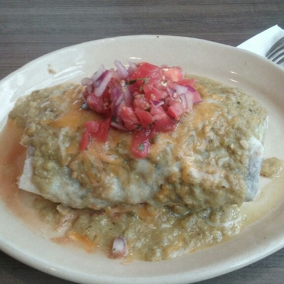 The breakfast burrito is the  biggest i have ever seen!