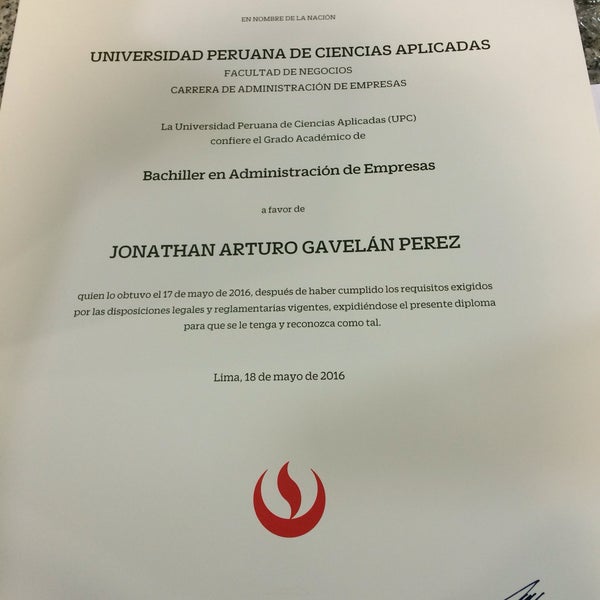 Foto scattata a Universidad Peruana de Ciencias Aplicadas - UPC da Jo G. il 7/21/2016
