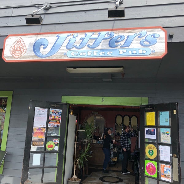 Jitters Coffee Shop in Downtown Oceanside
