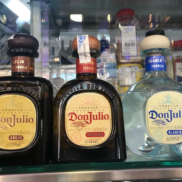More than  35 different Tequilas and Mezcal
