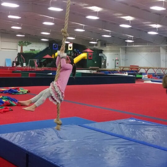 Photo taken at Westwood Gymnastics and Dance by Paul W. on 1/19/2014