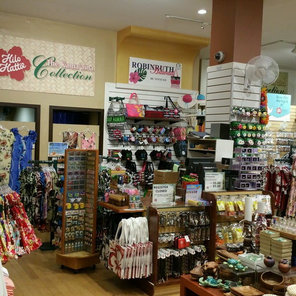 Hilo Hattie Tienda de regalos en Ala Moana Kakaako