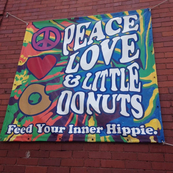 Photo taken at Peace, Love &amp; Little Donuts by Patsy M. on 8/6/2016