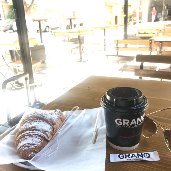 Photo taken at Grano Coffee &amp; Sandwiches by Ayşe Gül Ö. on 7/25/2021