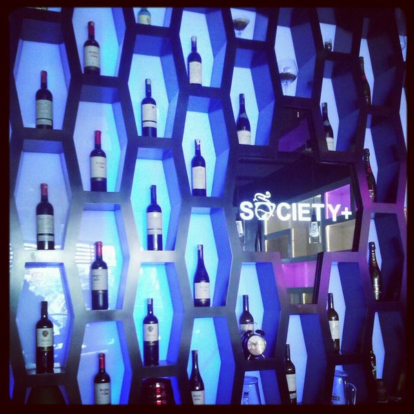 Photo taken at Society+ Bar &amp; Lounge by Wildan Z. on 7/10/2013