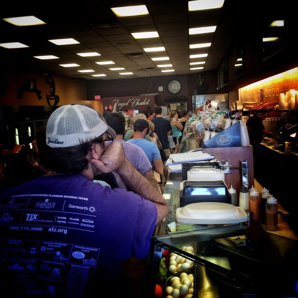 Photo taken at Bagel Chalet by Chris L. on 7/12/2015