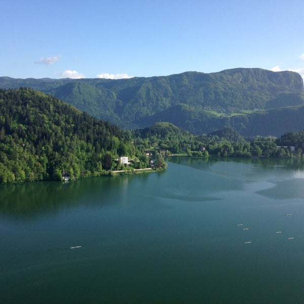 Photo taken at Bled Castle by Oz on 5/8/2013