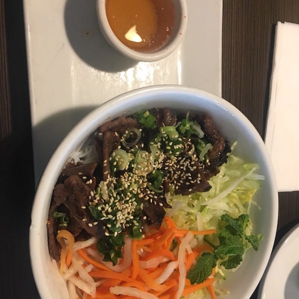Rice vermicelli are perfect for a summer lunch out.