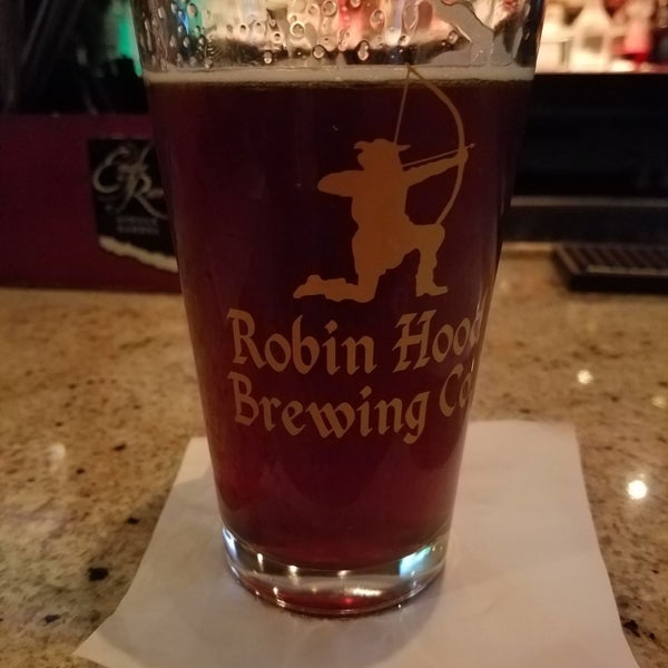 Photo taken at Home D Pizzeria &amp; Robin Hood Brewing Co. by Brad H. on 11/25/2018
