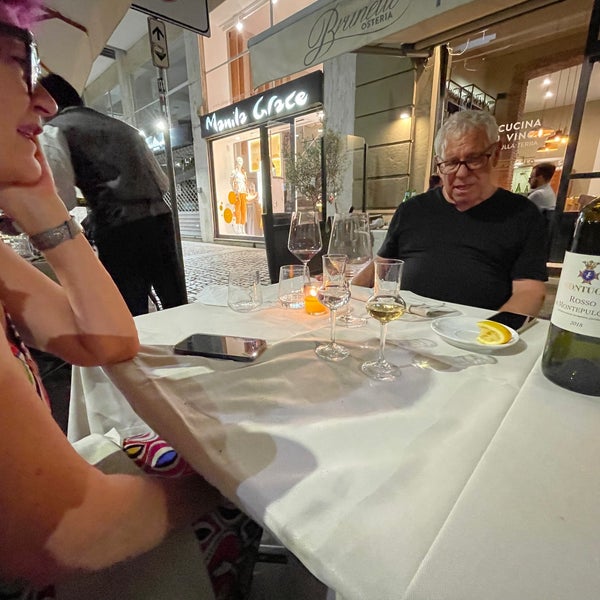 Photo taken at Osteria Brunello by Lewis W. on 8/9/2021