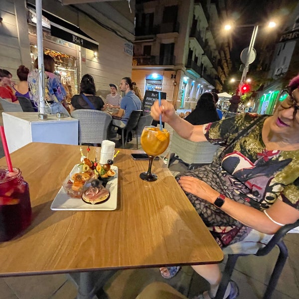 This place serves up great pinchos that aren’t so dependent on bread. Different and delicious! Cava sangria is good, too, and less sweet than the normal sangria they sell.