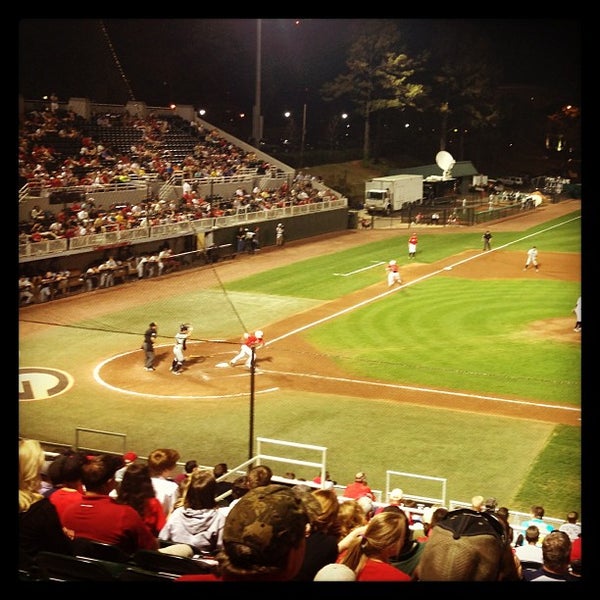 Photo taken at Foley Field by Andy M. on 4/10/2013