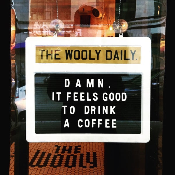 Photo taken at The Wooly Daily by Andrew N. on 2/19/2018
