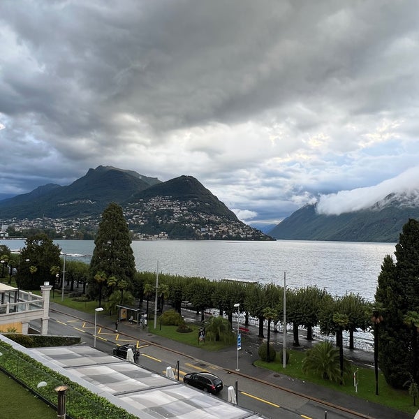Photo taken at Hotel Splendide Royal Lugano by Haifa on 9/8/2022