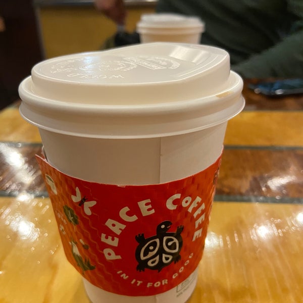 Photo taken at Peace Coffee Shop by Zoe L. on 11/9/2019