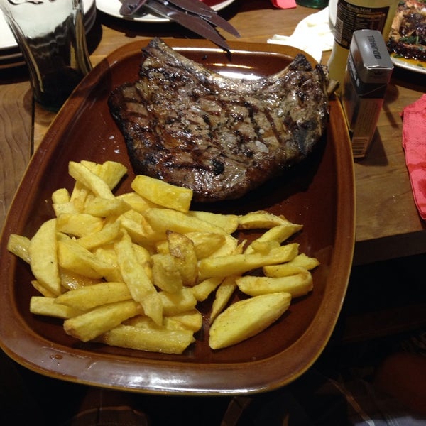 Photo taken at Asador Iñaki by Jafar on 7/5/2014