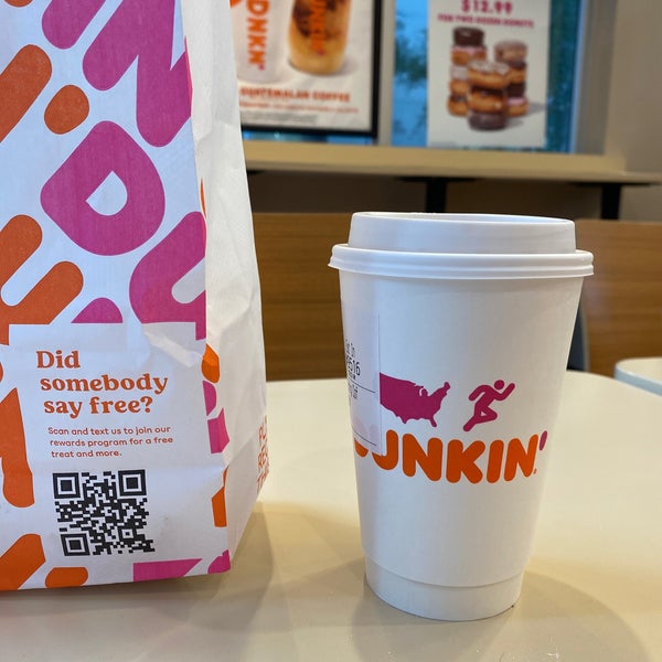 How to Scan Dunkin Cup? 