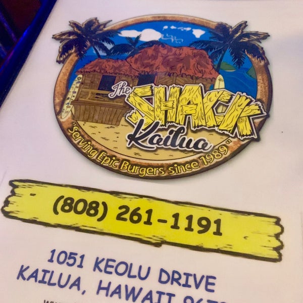 Foto scattata a The Shack - Kailua da Dave M. il 3/2/2019