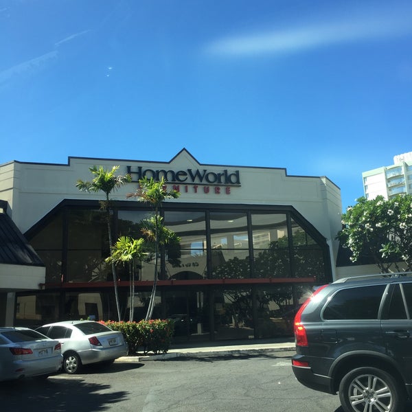 HomeWorld Honolulu Furniture and Home Store in Downtown Honolulu