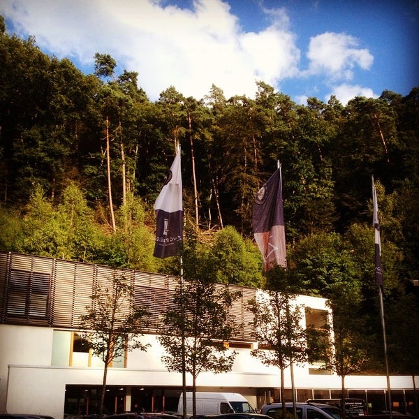 Photo taken at Hotel Zugbrücke Grenzau by Pedro P. on 8/18/2014