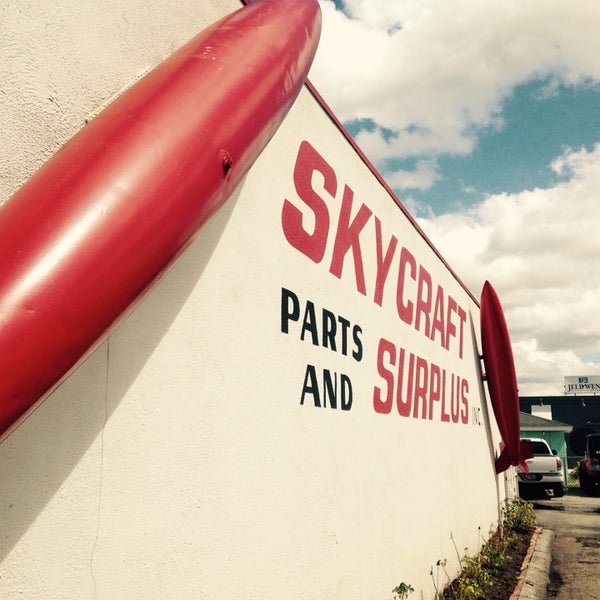Photo taken at Skycraft Parts &amp; Surplus Main Office by Os on 10/4/2014