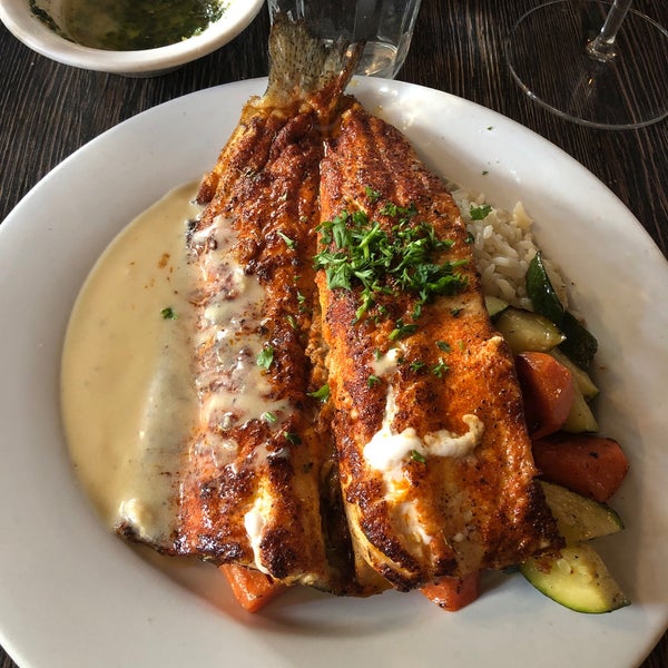 Photo taken at Alamo Square Seafood Grill by Nancy C. on 5/23/2019