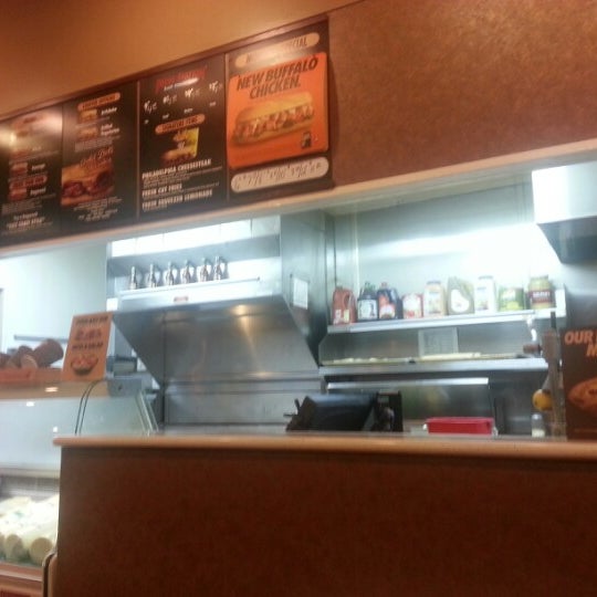 Photo taken at Penn Station East Coast Subs by Martin T. on 11/4/2012