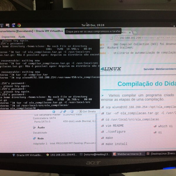 Photo taken at 4Linux Free Software Solutions by Leandro C. on 12/10/2013