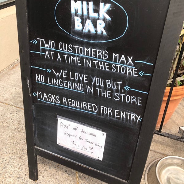 Photo taken at Milk Bar by Derek I. on 8/7/2021