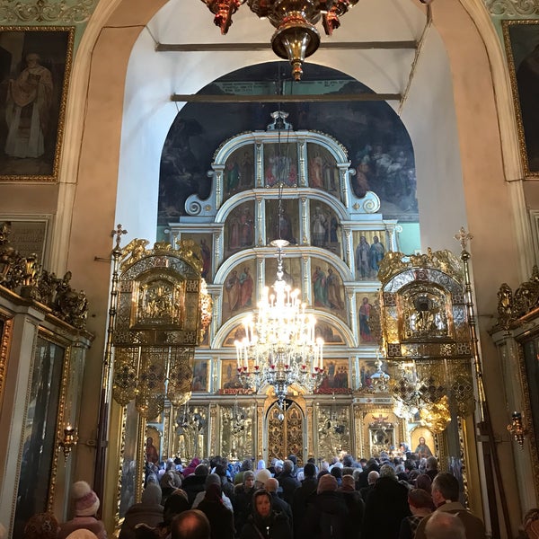 Тихвинский храм в Алексеевском 1888
