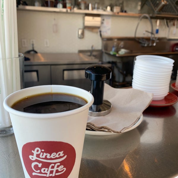 Photo taken at Linea Caffe by Matt R. on 4/10/2019