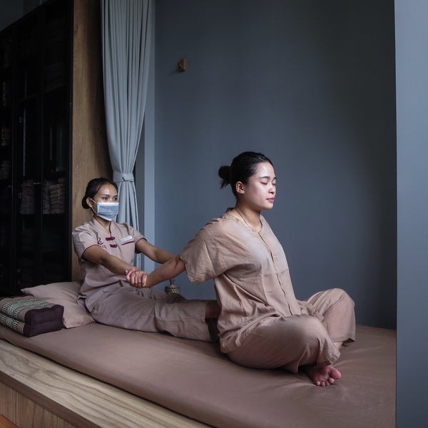 Photo taken at Sabaai Sabaai Traditional Thai Massage by Sabaai Sabaai Traditional Thai Massage on 7/24/2018