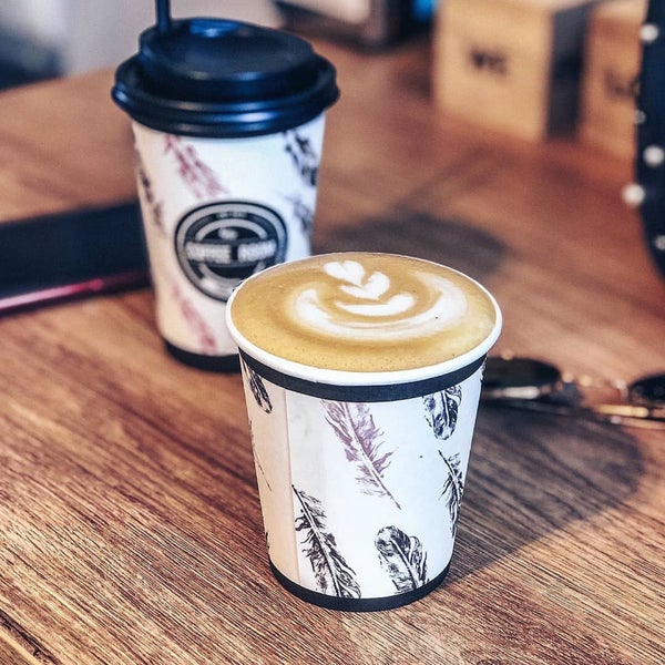 Tons of different coffee options for every taste, cappuccino is a must try! English menu and English speaking staff. A lot of vegan options as well!
