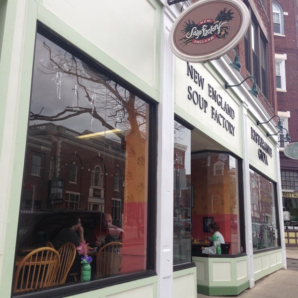 New England Soup Factory Downtown Salem 140 Washington St