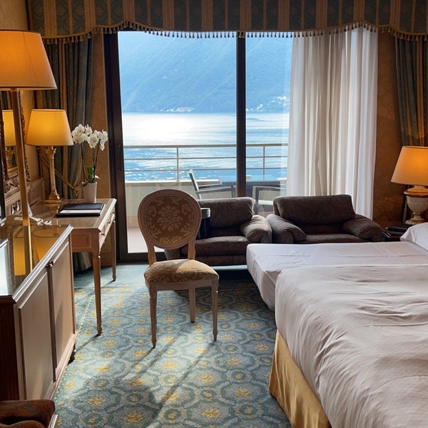 Photo taken at Hotel Splendide Royal Lugano by Allaith M. on 10/12/2021