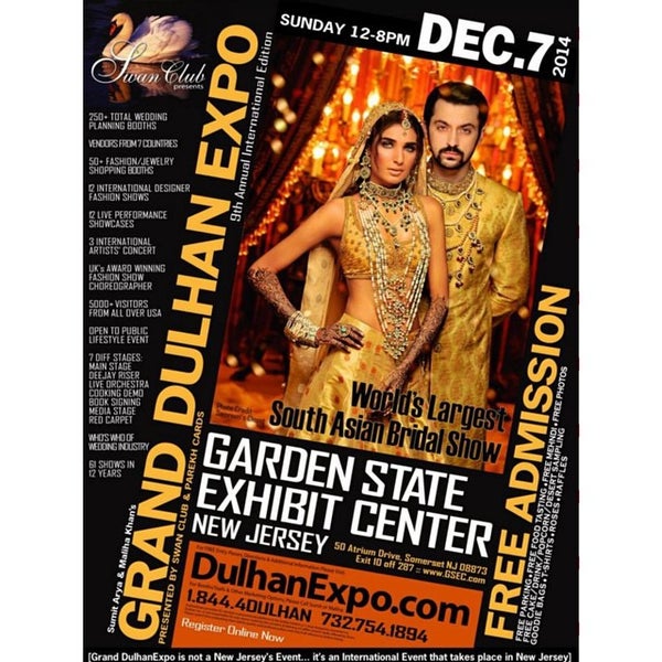 รูปภาพถ่ายที่ Garden State Exhibit Center โดย Sumit &#39;DulhanExpo&#39; A. เมื่อ 10/27/2014