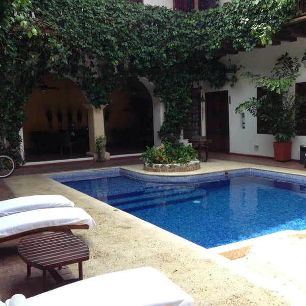 8/3/2013 tarihinde Mauricio R.ziyaretçi tarafından Casa del Arzobispado Hotel Cartagena de Indias'de çekilen fotoğraf