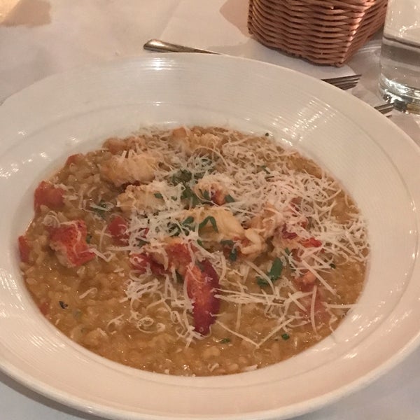 Risotto with lobster and juicy filetto steak!