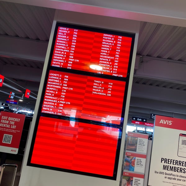 Avis Car Rental 7240 Northeast Airport Way