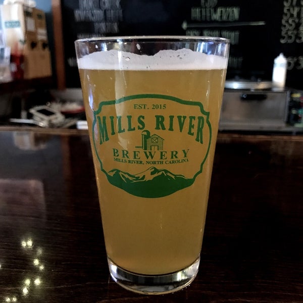Photo taken at Mills River Brewery by Tom R. on 10/15/2019