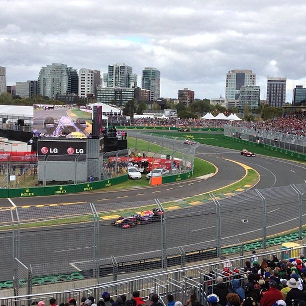 Formula 1 Grand Prix Circuit - Racetrack in Melbourne