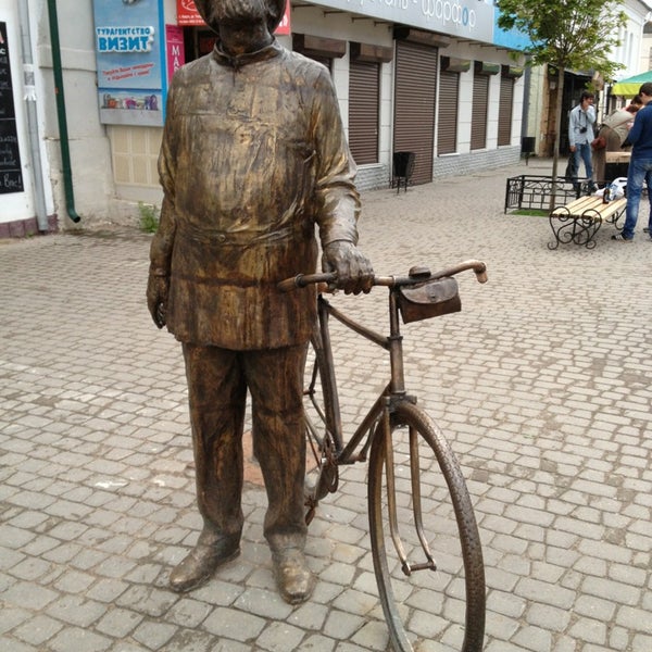 Памятник велосипеду Чебоксары