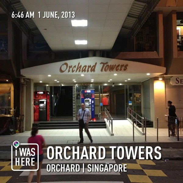 Orchard Towers Building In Singapore
