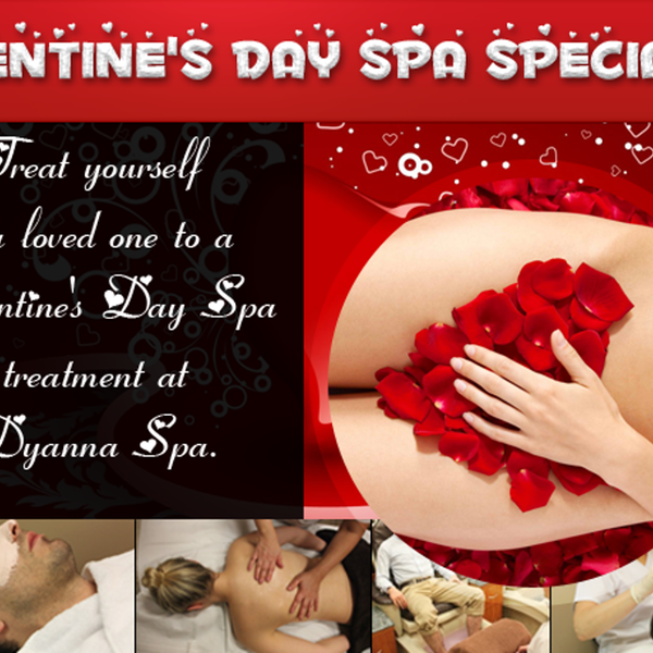 Valentine's Day Spa Specials ! Treat yourself or a loved one to a Valentine's Day Spa treatment at Dyanna Spa in Manhattan NY https://www.facebook.com/pages/Dyanna-Spa-NYC/109959332356031
