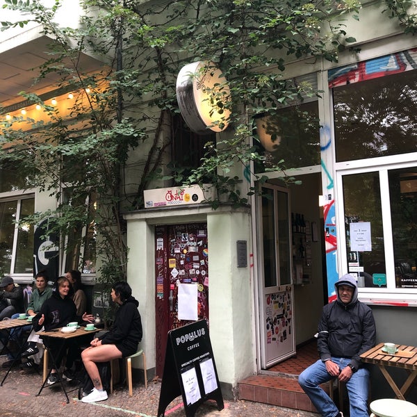 8/17/2021 tarihinde Honza Š.ziyaretçi tarafından Populus Coffee'de çekilen fotoğraf