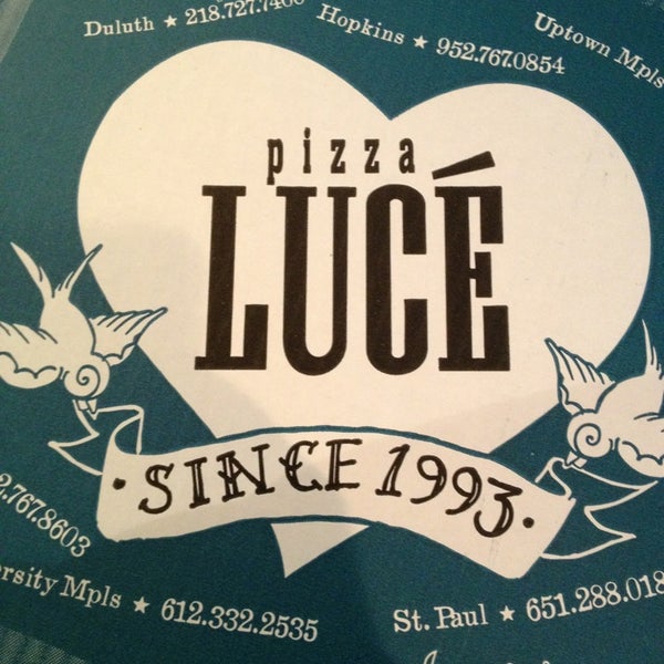 Pizza Lucé CARAG Minneapolis, MN