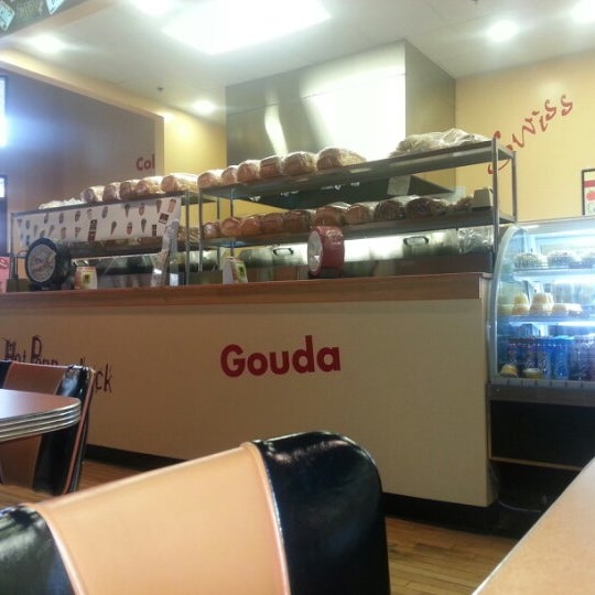 Photo taken at Chedd&#39;s Gourmet Grilled Cheese by Brad L. on 11/27/2012